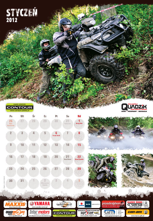 Kalendarz Quadowy 2012