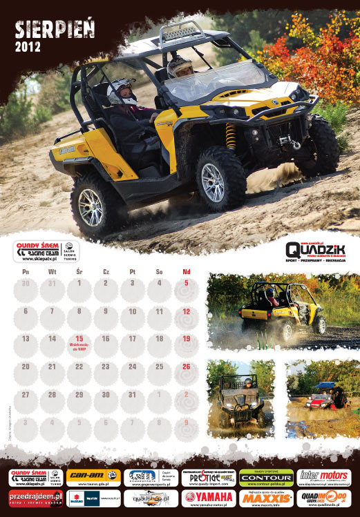 Kalendarz Quadowy 2012