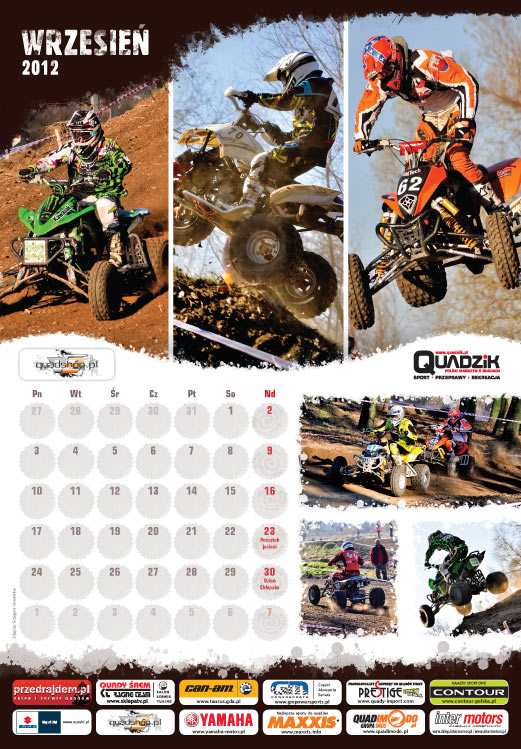 Kalendarz Quadowy 2012